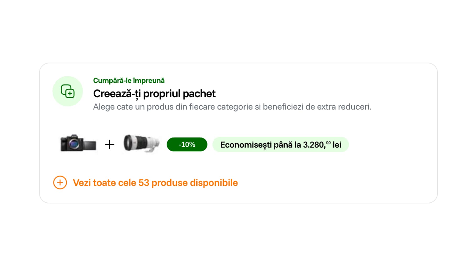 F64 create your own promotional bundle module